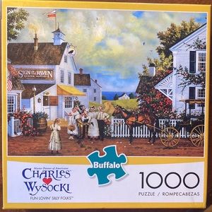 Charles Wysocki 1000 piece puzzle. Fun Lovin Silly Folks